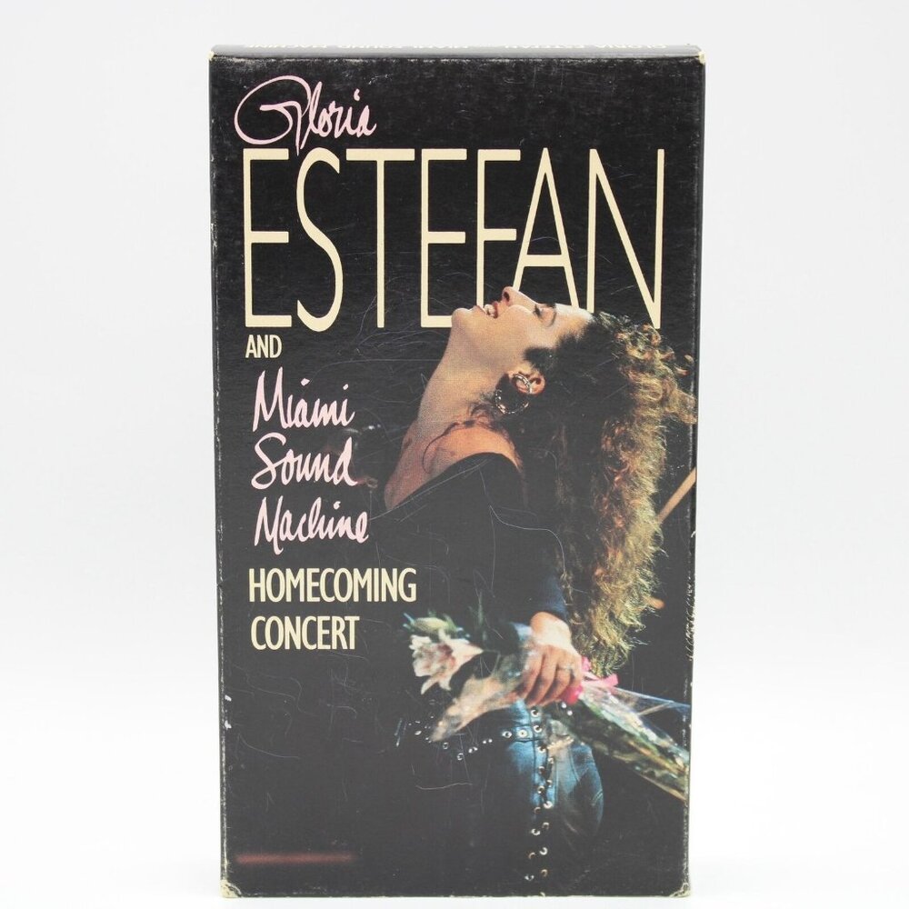 Gloria Estefan And Miami Sound Machine Homecoming Concert VHS 1989 19V-49017 b